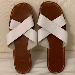 Gap Cross Strap Slide Sandals